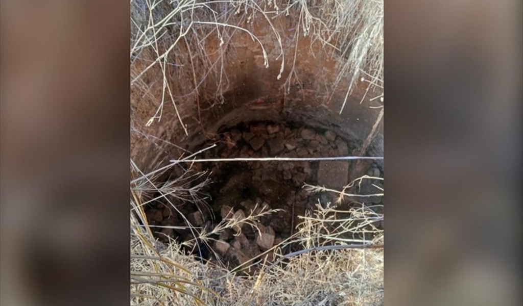 العثور على الصياد المفقود داخل بئر