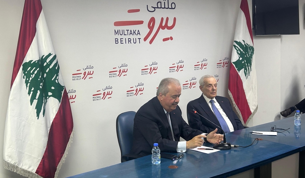 الوزير جابر والدكتور زيدان خلال الندوة