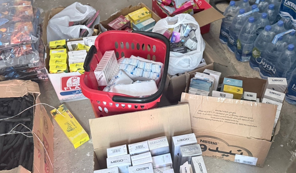 من المضبوطات المهربة