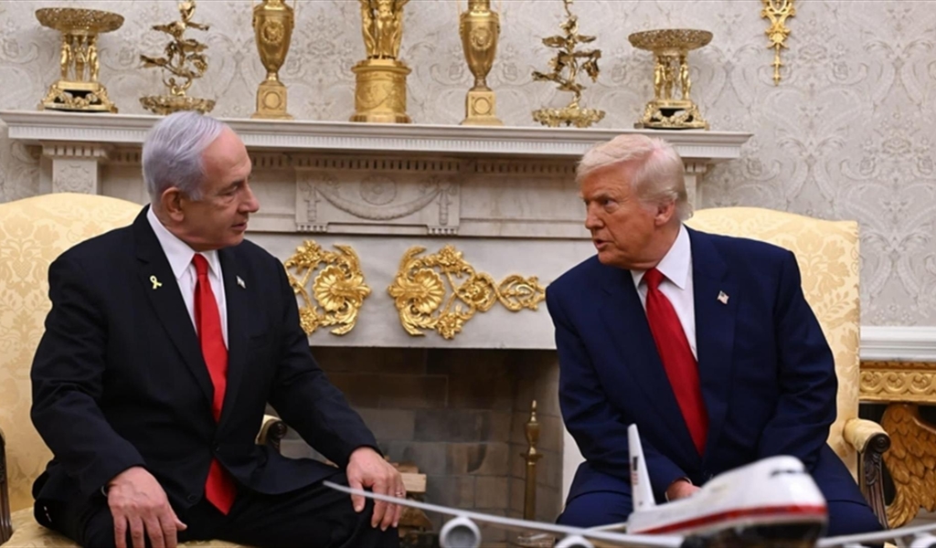 ترامب: ناقشت مطوَّلاً مع نتنياهو وضع الضفة دون اتفاق  تل أبيب: مهلة شهرين لحماس لتفكيك سلاحها