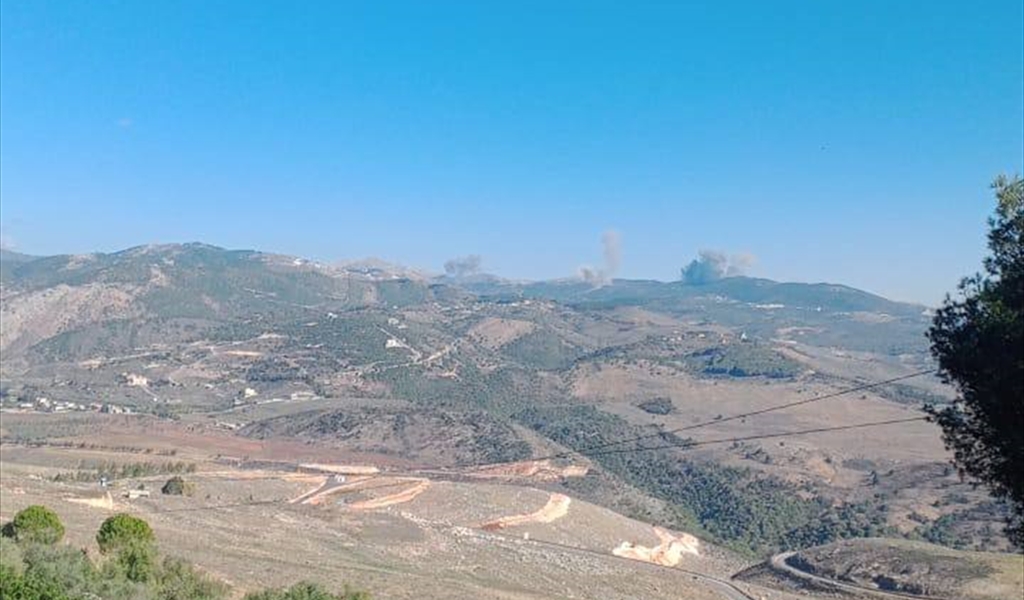 غارات إسرائيلية على مرتفعات الجبور والقطراني والريحان جنوبي لبنان