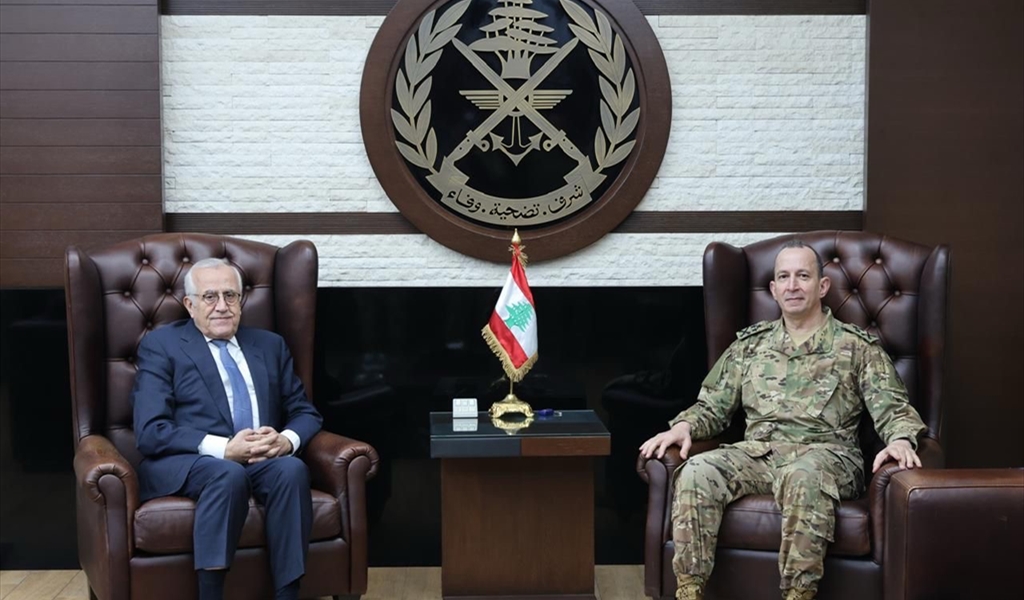 سليمان يشيد بخطوات الجيش: مسار حصر السلاح ثابت ما