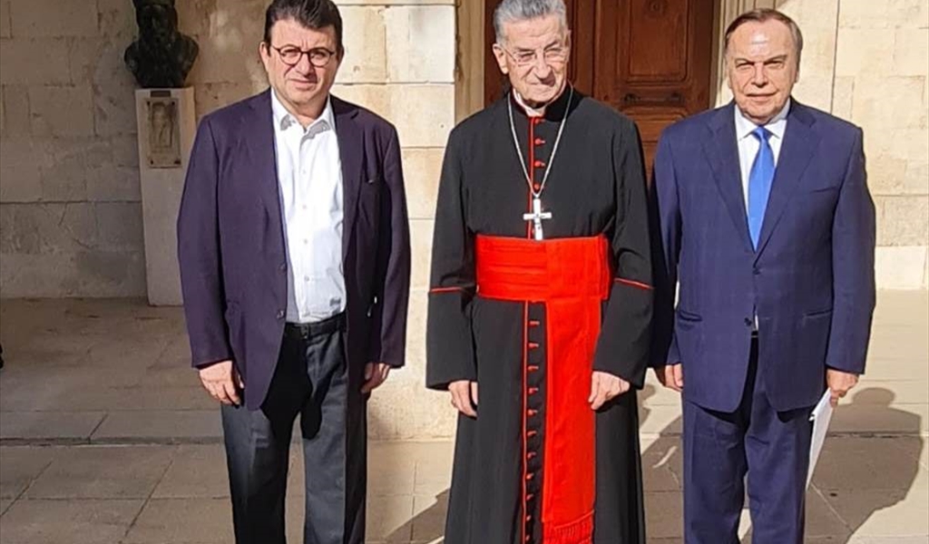 الحلو من بكركي: البابا أتى بأفكار جيدة جدًّا لمستقبل لبنان