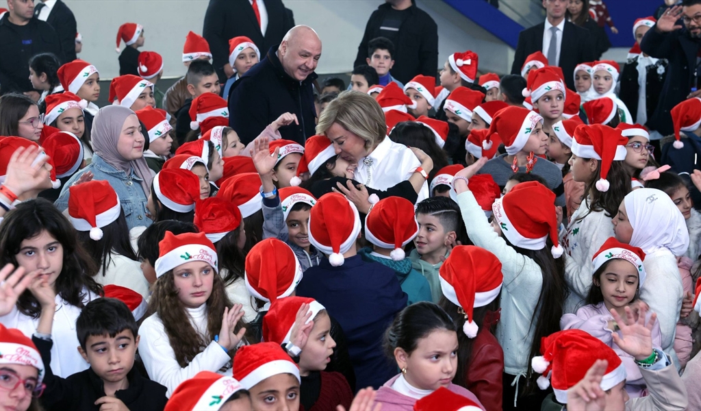 قصر بعبدا يحتضن فرحة الأعياد مع أكثر من 500 طفل