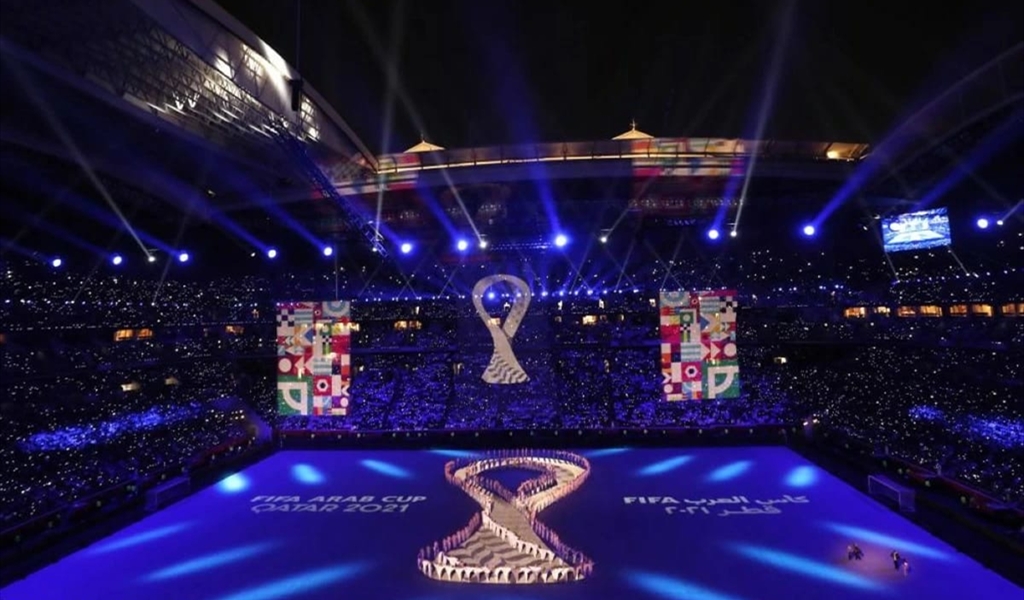 منتخب قطر يتعثر امام فلسطين عقب حفل افتتاح مبهر لكأس العرب..