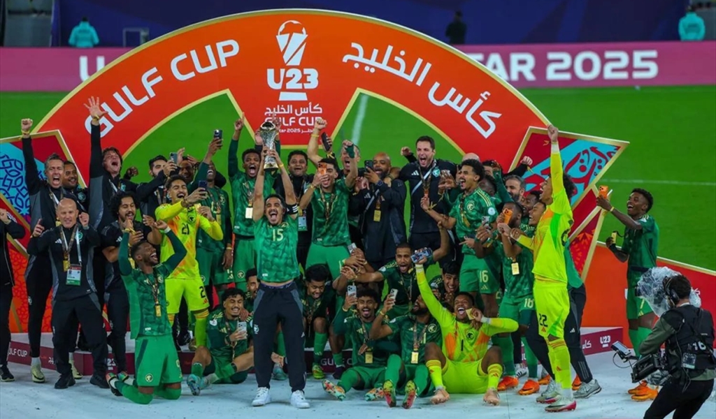 السعودية تتوج بطلة للمنتخبات الأولمبية..