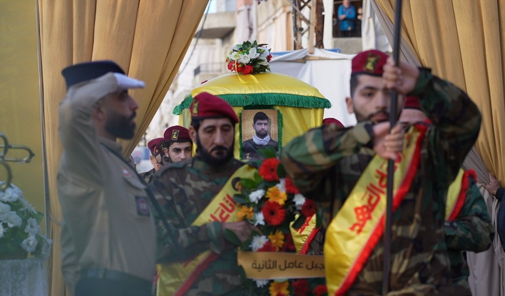 من تشييع الشهيد محسن