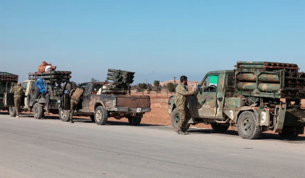 آليات عسكرية للجيش السوري شرق الفرات