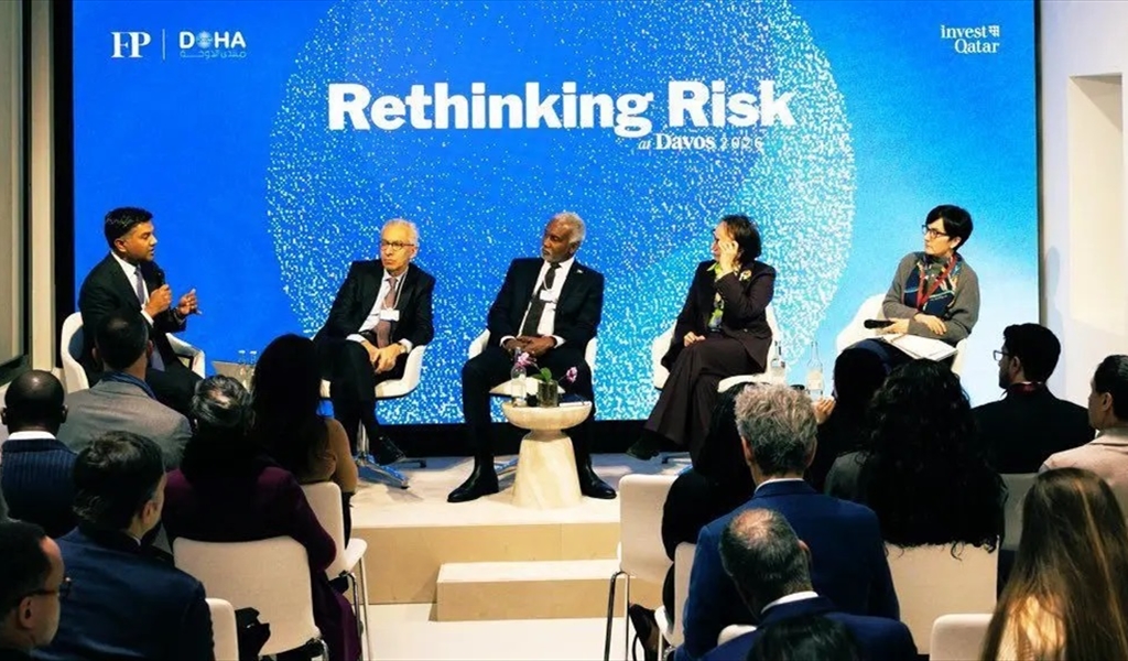 الوزير البساط مشاركاً في ندوة «إعادة التفكير في المخاطر»