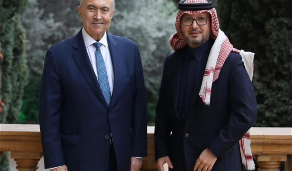 اللقاء بين النائب مخزومي والسفير بخاري في اليرزة