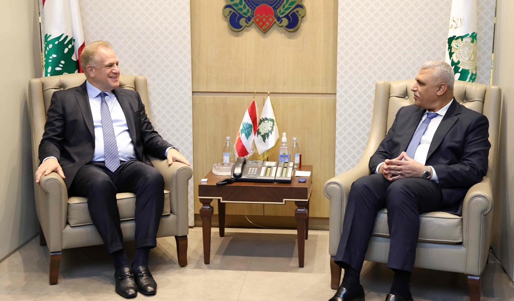 اللواء شقير استقبل وفدا من AUST برئاسة الدكتور رياض صقر