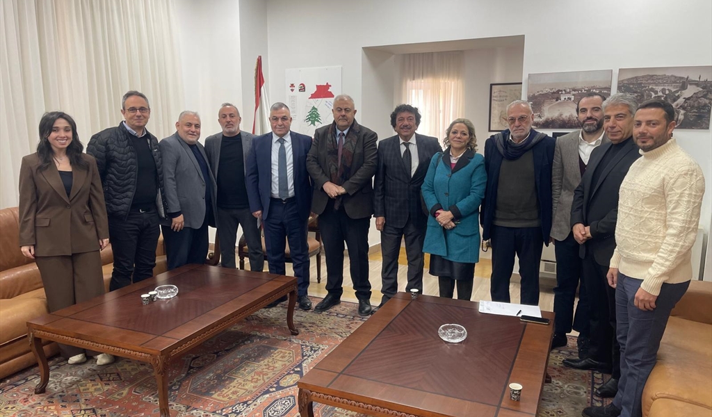 أعضاء جمعية تجار الحمرا زاروا محافظ بيروت ورئيس البلدية