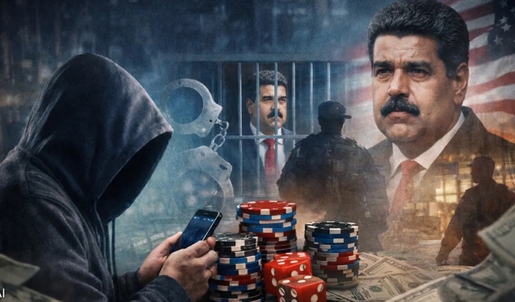 سبق الحدث بساعات وربح نصف مليون دولار.. لغز الرهان على سقوط مادورو