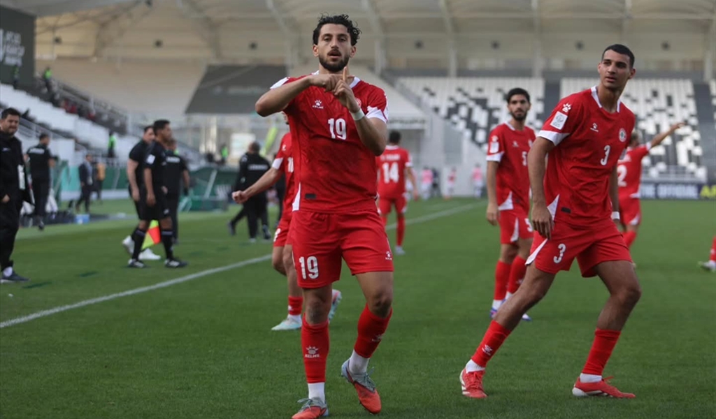 فوز تاريخي لمنتخب لبنان الأولمبي على إيران بكأس آسيا في السعودية..