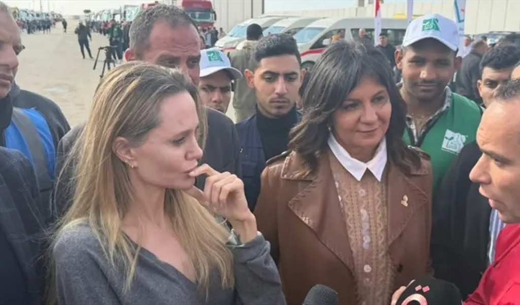 أنجلينا جولي: ما أشاهده في غزَّة يفوق الوصف