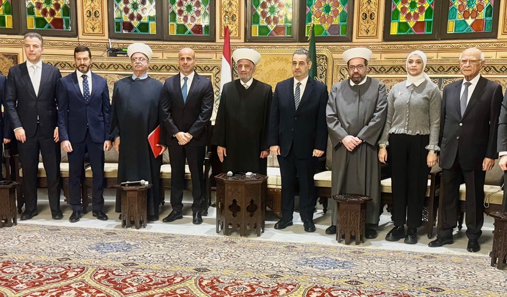 المفتي دريان مع مجلس أمناء صندوق الزكاة