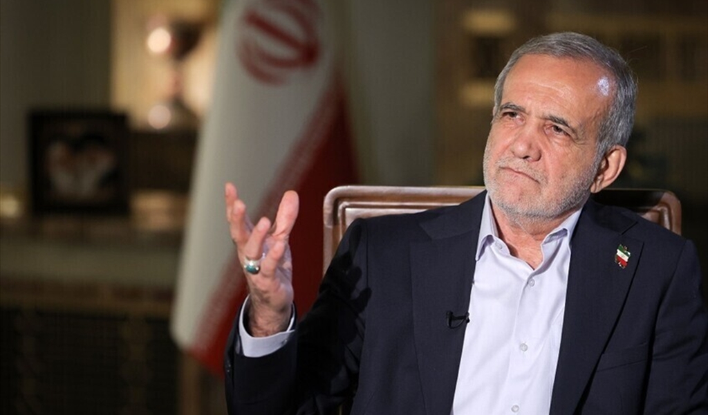 بزشكيان يتهم أميركا وإسرائيل بزعزعة الاستقرار