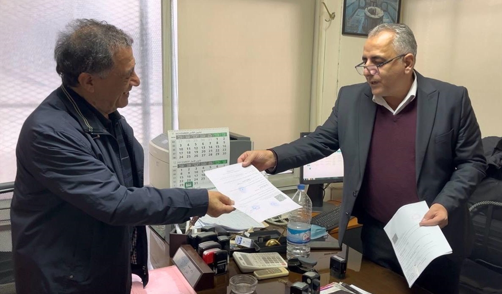 كركي يُسلِّم أول براءة ذمة إلكترونية صادرة عن الضمان