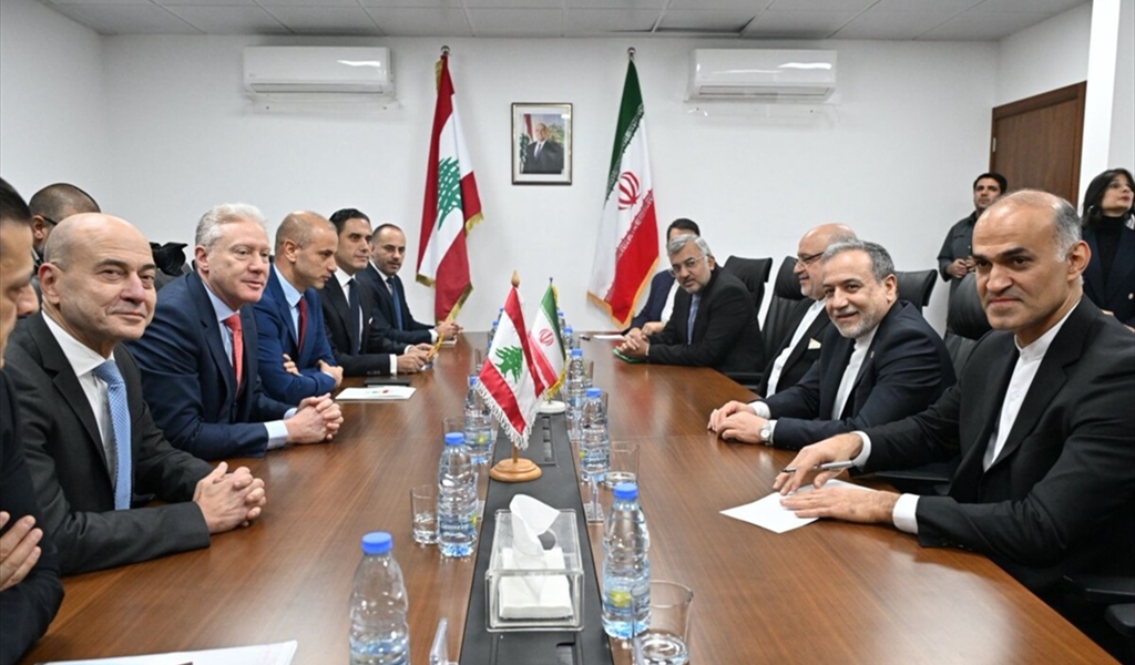 اللقاء بين الوزير رجّي ونظيره الإيراني