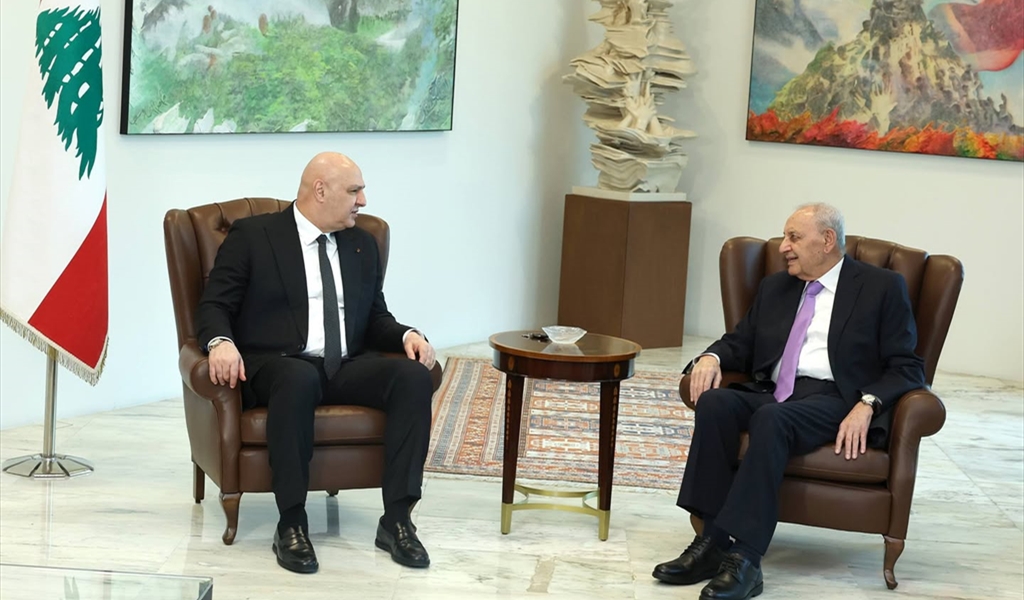 اللقاء بين الرئيسين عون وبري في بعبدا أمس