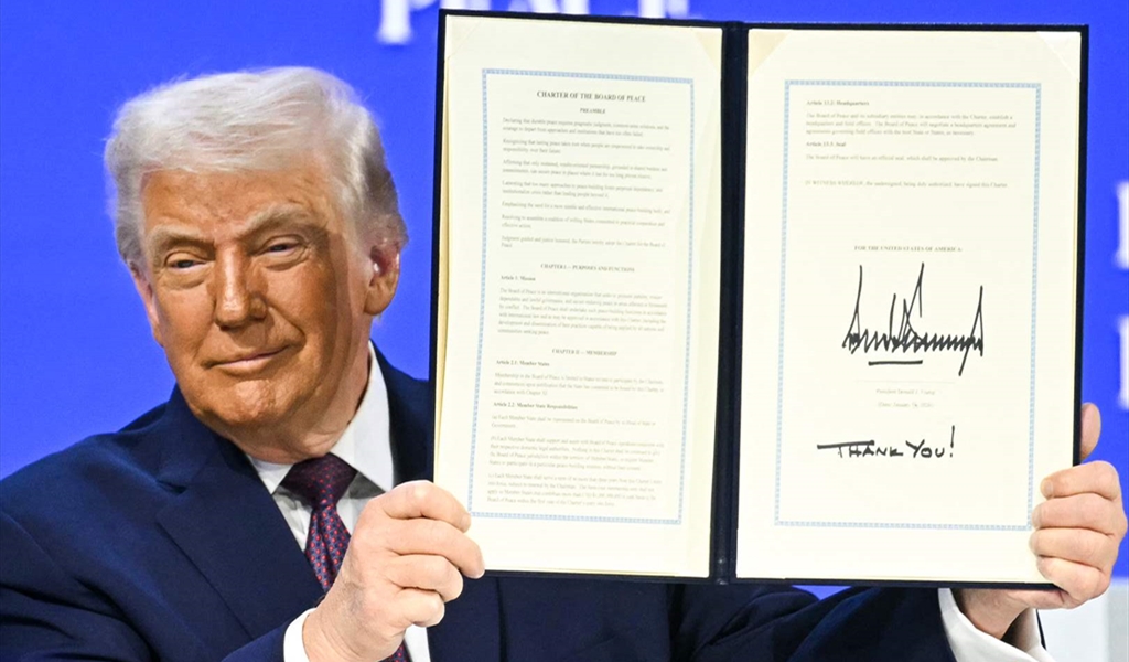 "مجلس السلام "في دافوس إنطلق.. ترامب: سأفعل شيئًا من اجل لبنان