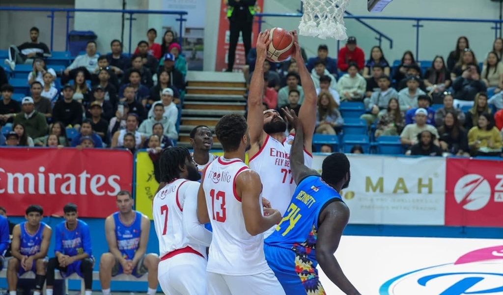 نادي "بيروت" يتعثر امام "زامبوانغا" بدورة دبي الدولية لكرة السلة..