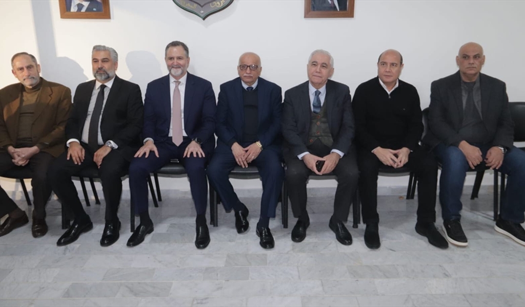 جانب من حضور حفل الاستقبال