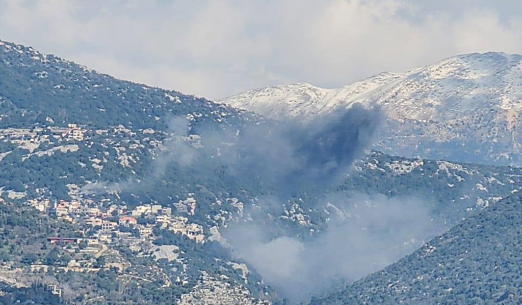 سلسلة غارات تستهدف المحمودية ومروج عقماتا "أطراف اللويزة _مليخ" ومحيط بصليا - كفرملكي - جباع ووادي برغز