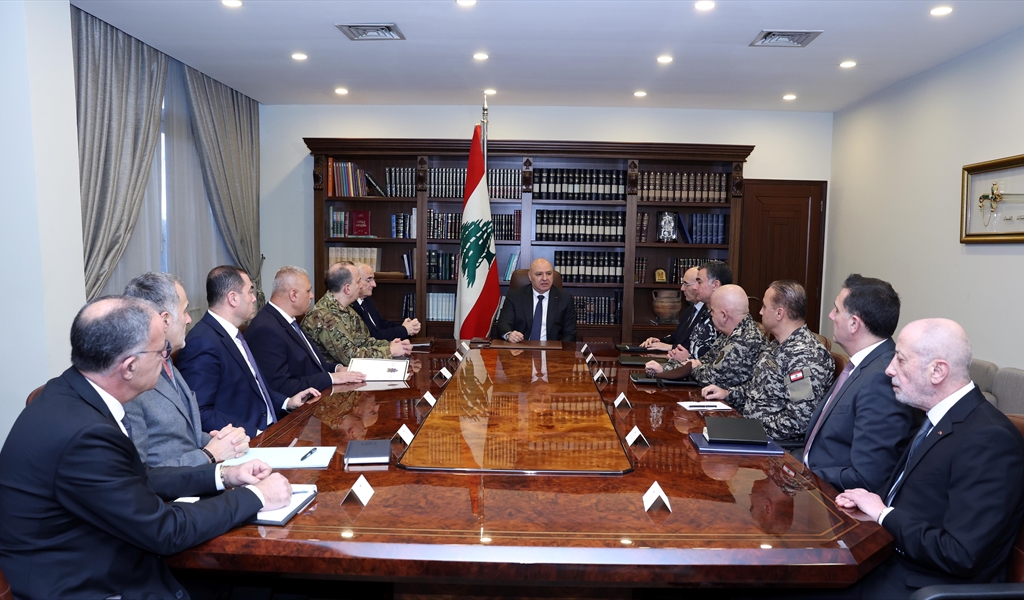 الرئيس عون مترئساً الاجتماع الوزاري - العسكري - الأمني في بعبدا