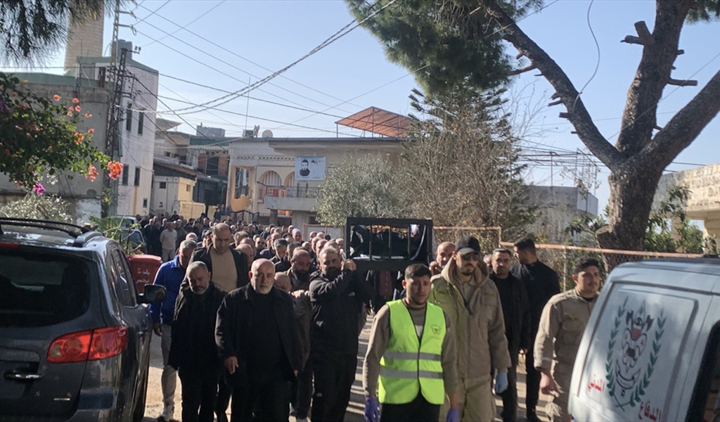 خلال تشييع الزميل علي داوود