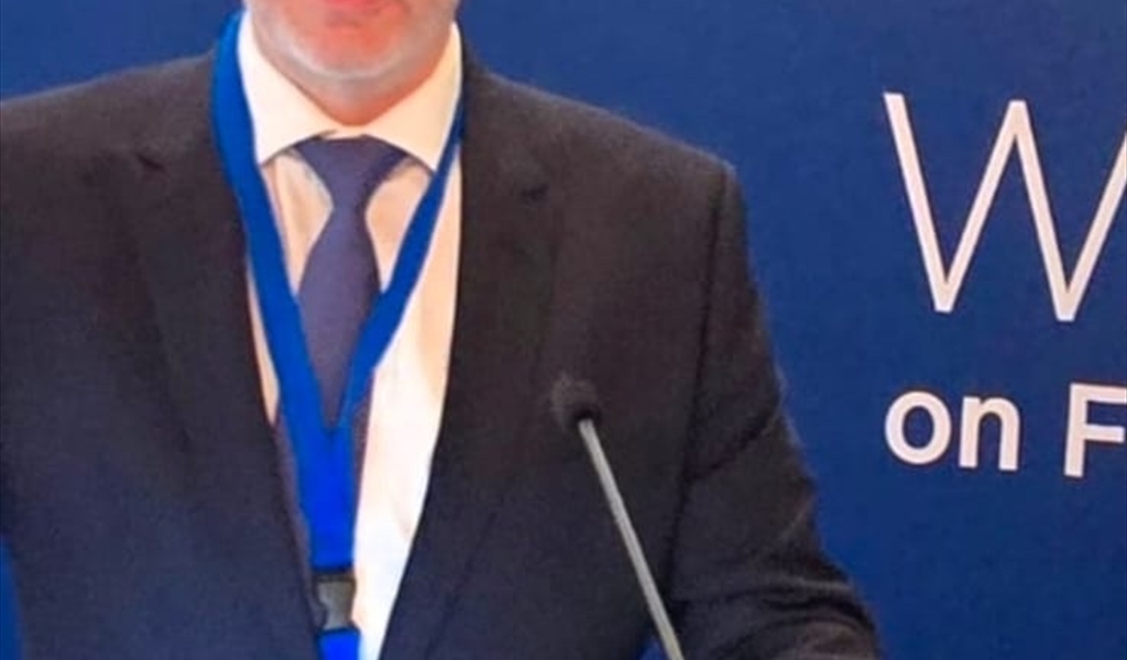 د. منيمنه يلقي كلمته