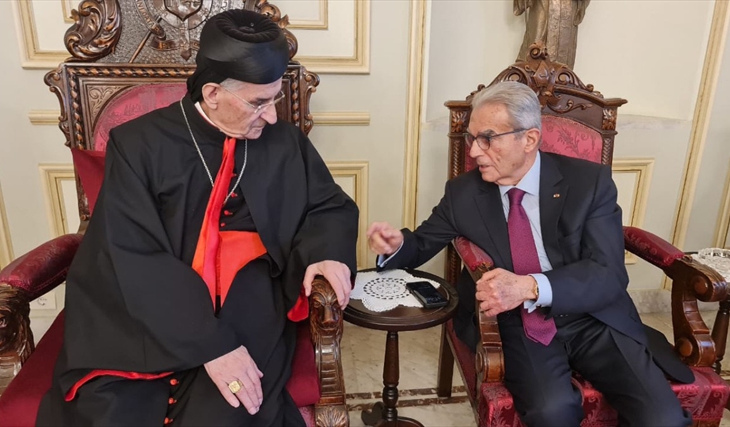 الخازن لدى زيارته البطريرك الراعي