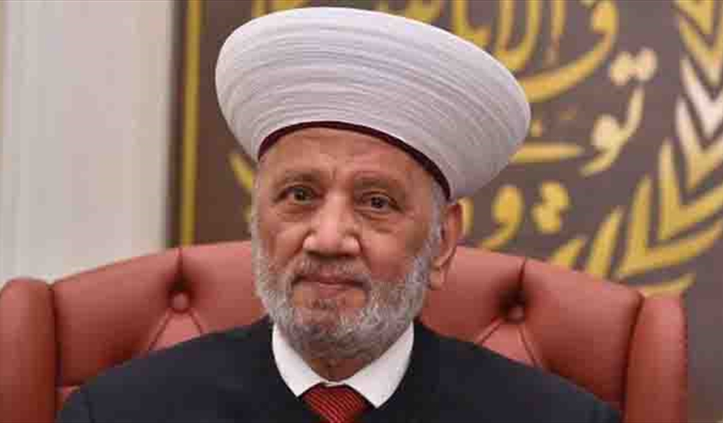 المفتي دريان ناشد في رسالة رمضان الضغط لوقف العدوان الإسرائيلي: آن الأوان لرفع الظلم عن الموقوفين الإسلاميين