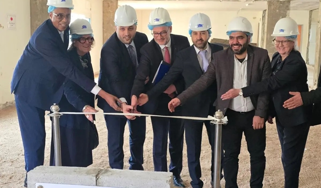 وزير الصحة يضع حجر الأساس لأعمال تأهيل المختبر المركزي الوطني