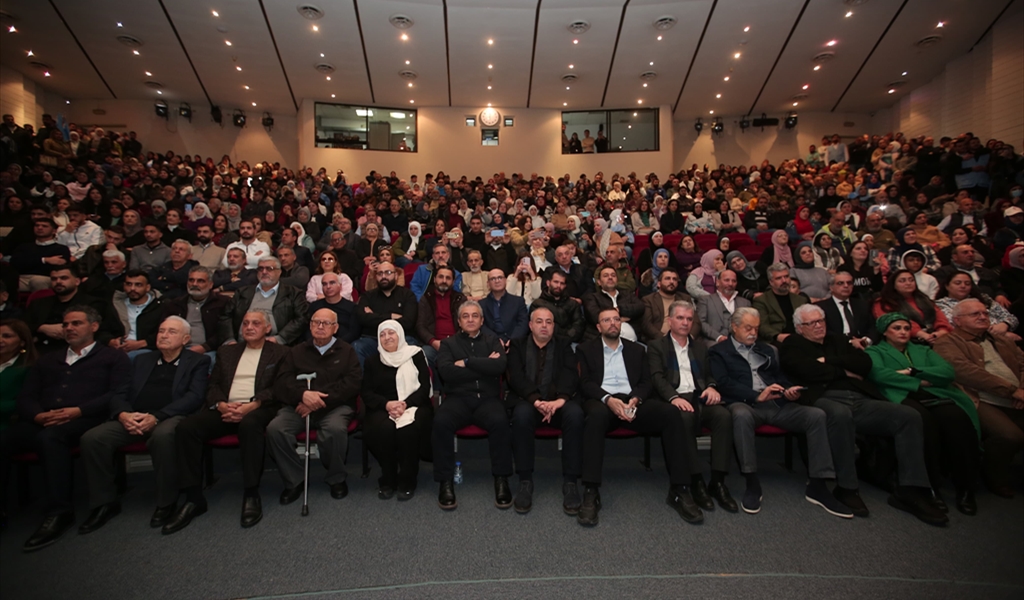 خلال اللقاء الحاشد تحضيراً لإحياء ذكرى الرئيس رفيق الحريري