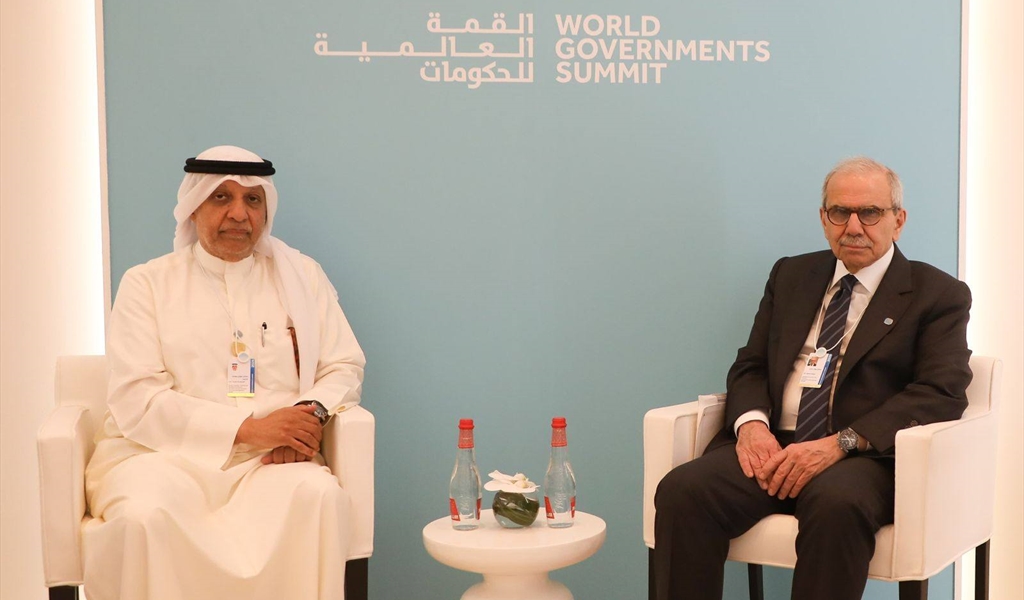 الرئيس سلام مجتمعاً مع رئيس مجلس إدارة الصندوق العربي للإنماء