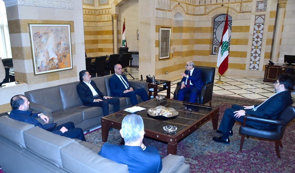 الرئيس سلام مستقبلاً تكتل الاعتدال الوطني