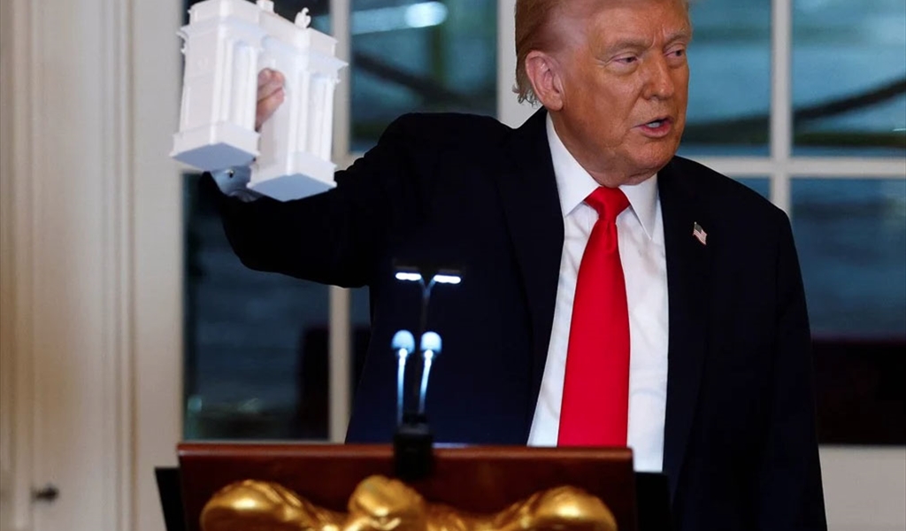 ترامب يكشف عن تفاصيل بناء قوس النصر العملاق في واشنطن