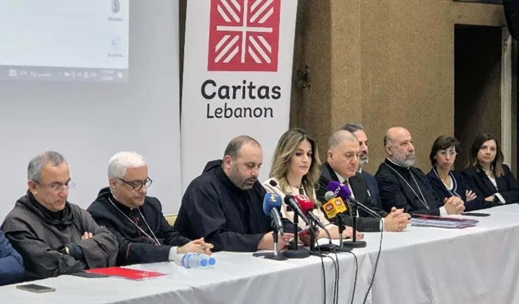 متحدثون في حفل تسليم وتسلُّم رئاسة «كاريتاس»