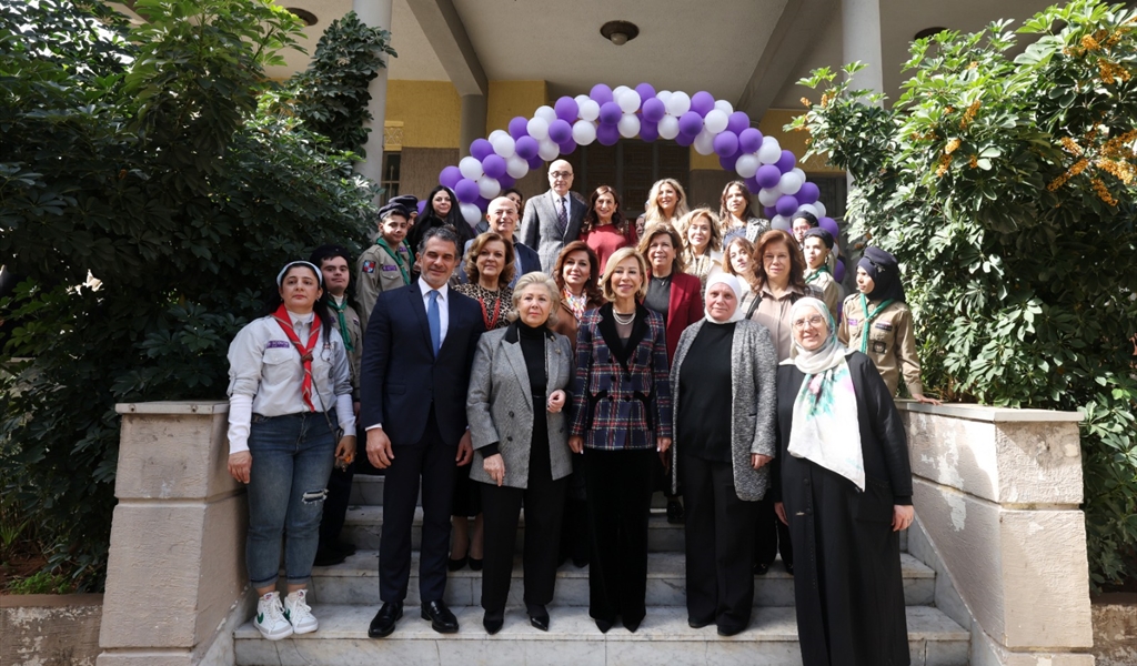 اللبنانية الأولى زارت دار الأيتام الإسلامية ونوَّهت بعمل المؤسسات الاجتماعية والخيرية في رعاية المحتاجين