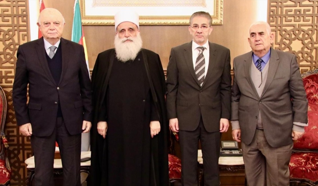 شيخ العقل استقبل سلام وسعد ورئيس مجلس إدارة «إيدال» ووفوداً: لوعي خطورة المؤامرة والسعي لتجنبُّها بحكمة وشجاعة وثبات