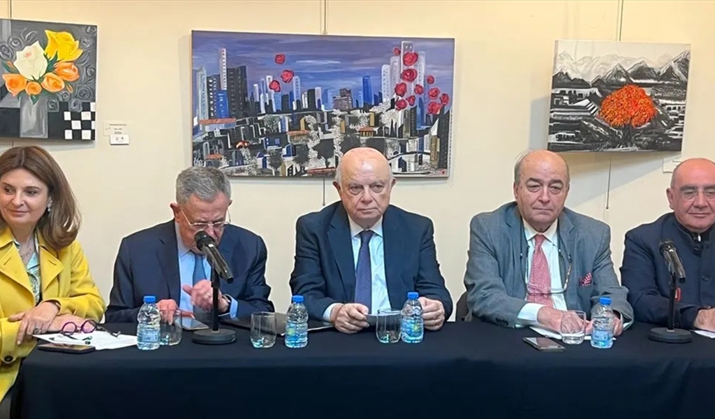 التنير ، الرئيس السنيورة ، الأستاذ صلاح سلام، الدكتور سليمان، والأستاذ فارس سعيد