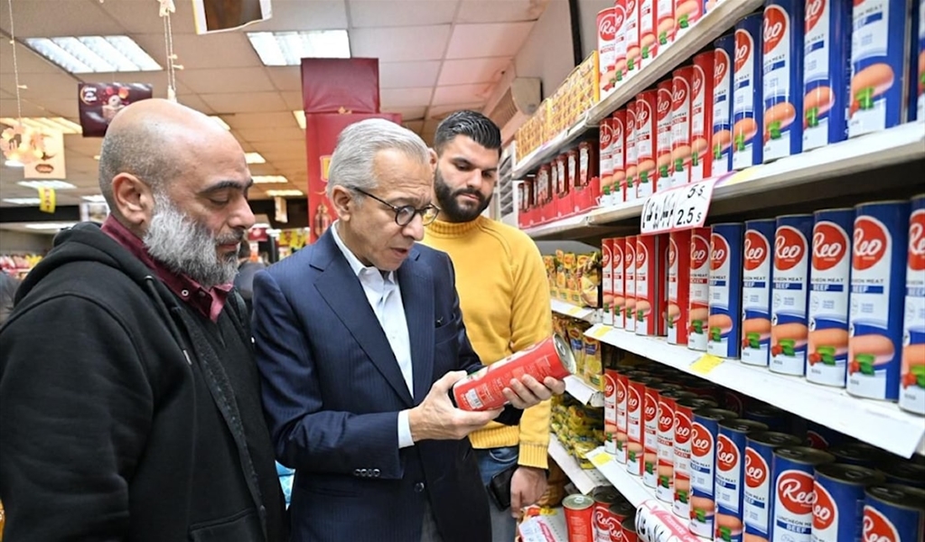 الوزير البساط خلال الجولة