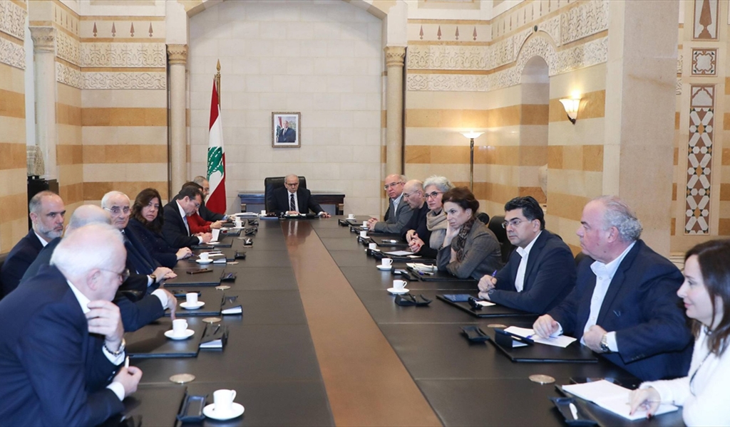 الرئيس سلام مترئساً الاجتماع الوزاري الدوري