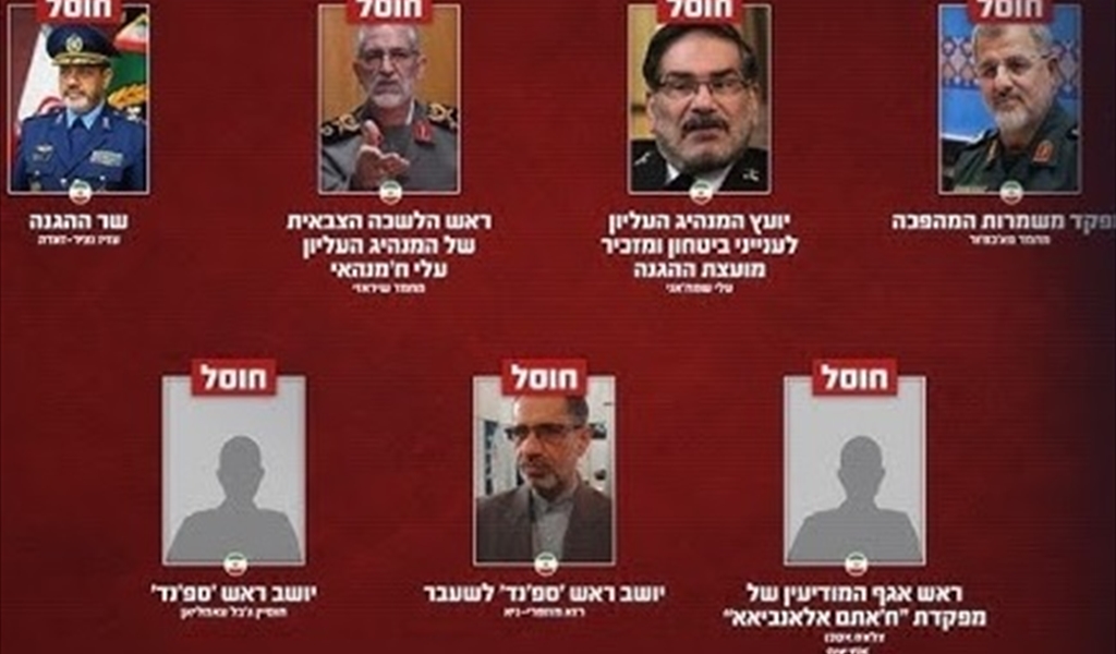 من إعلام العدو: الاغتيالات تركت إيران مع قيادة عديمة الخبرة