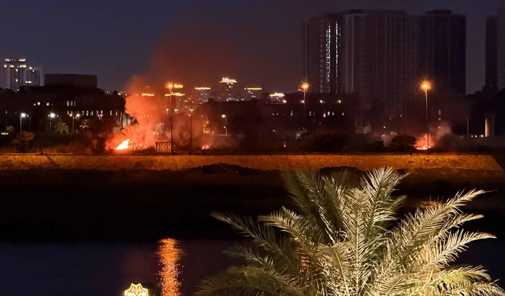 استهداف قاعدة للسفارة الأميركية قرب مطار بغداد