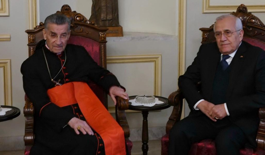 سليمان من بكركي: لا يحق لأيّ أحد التضحية ببلده