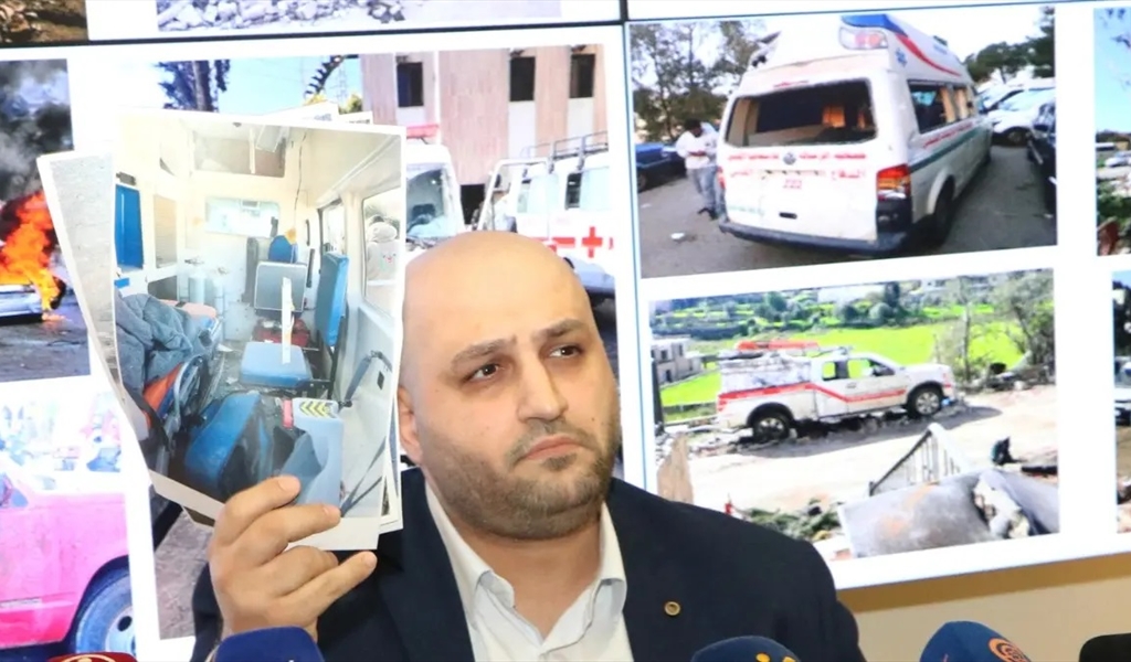 وزير الصحة خلال المؤتمر الصحفي