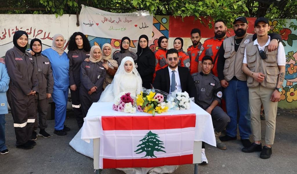 حين يصبح الفرح مقاومة.. زفاف استثنائي في صيدا