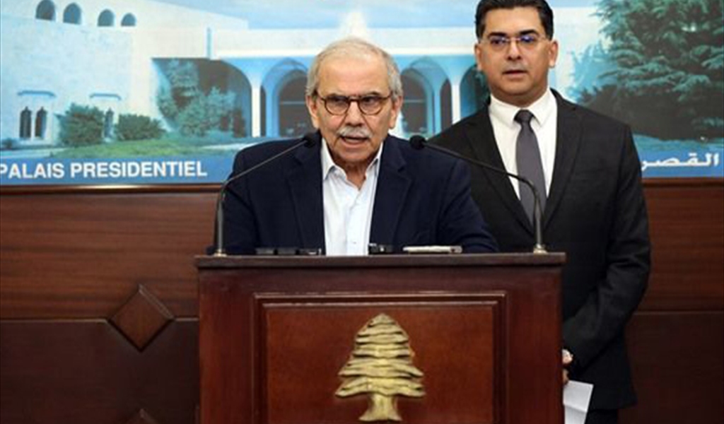 الرئيس سلام يتلو قرارات مجلس الوزراء وبدا وزير الإعلام